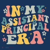 Groovy In My Assistant Principal Era Job Title School Worker Mousepad thumb 1