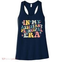 Groovy In My Assistant Principal Era Job Title School Worker Women's Tank Top thumb 0