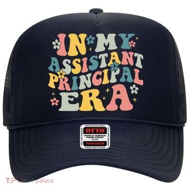Groovy In My Assistant Principal Era Job Title School Worker Hat