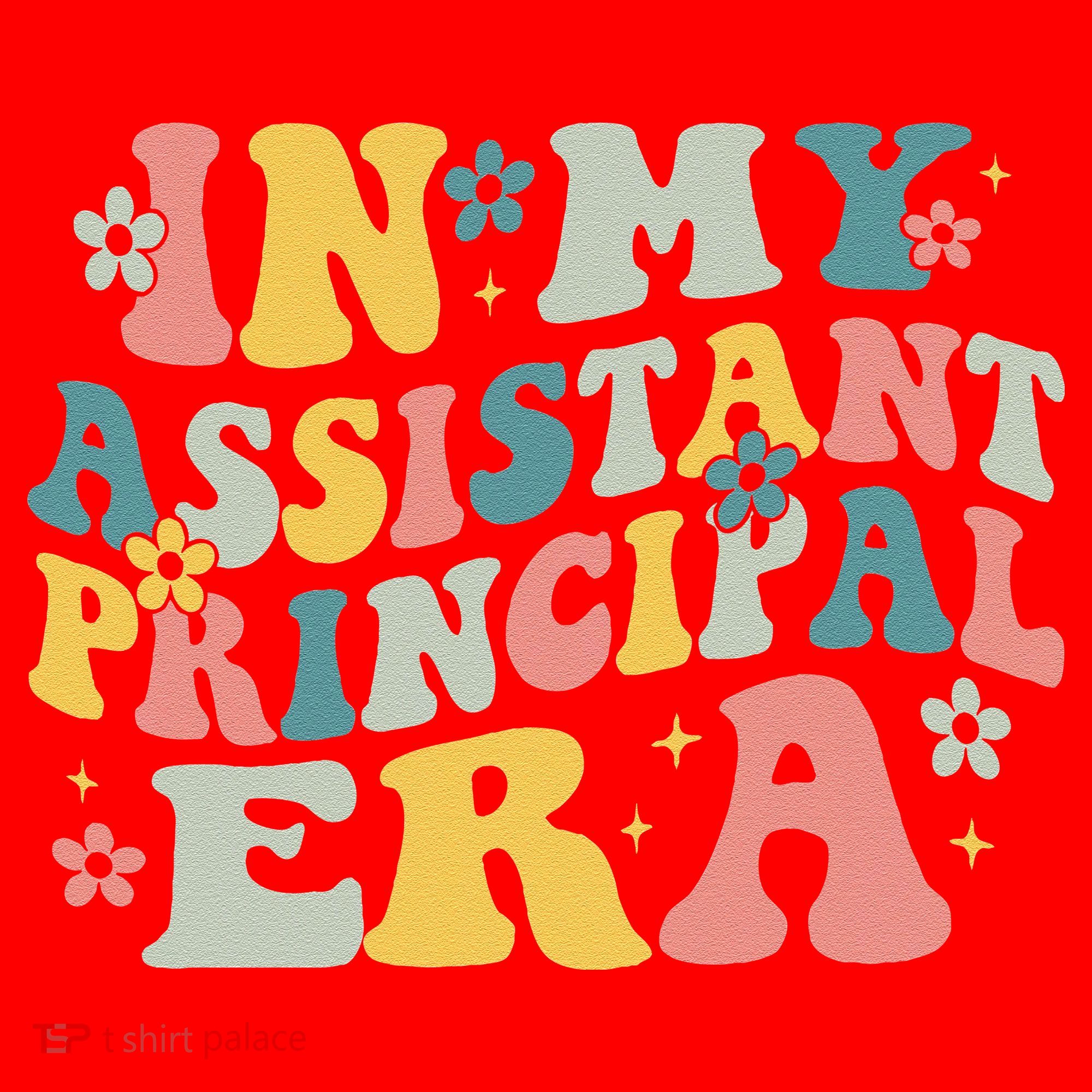 Groovy In My Assistant Principal Era Job Title School Worker Santa Hat