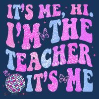 Groovy Its Me Hi Im The Teacher Its Me Teacher Life Women's Hoodie thumb 2