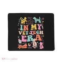 Groovy In My Vet Tech Era Monogrammed Veterinarian Grad Mousepad thumb 0