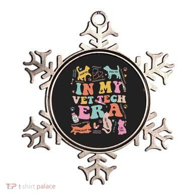 Groovy In My Vet Tech Era Monogrammed Veterinarian Grad Ornament