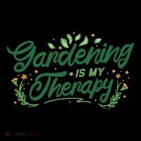 Gardening Is My Therapy Coaster thumb 2