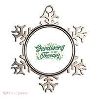 Gardening Is My Therapy Ornament thumb 0