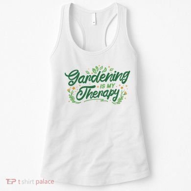 Gardening Is My Therapy Women's Tank Top