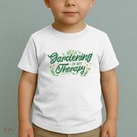 Gardening Is My Therapy Toddler T-Shirt thumb 2