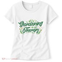 Gardening Is My Therapy Women's T-Shirt thumb 0