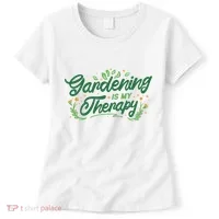 Gardening Is My Therapy Women's T-Shirt thumb 0