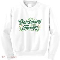 Gardening Is My Therapy Kids Sweatshirt thumb 0