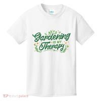 Gardening Is My Therapy Kids T-Shirt thumb 0