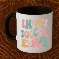 Groovy In My Soccer Era Cute Coffee Mug thumb 2