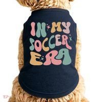 Groovy In My Soccer Era Cute Doggie Tank thumb 0