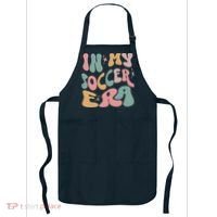 Groovy In My Soccer Era Cute Apron thumb 0