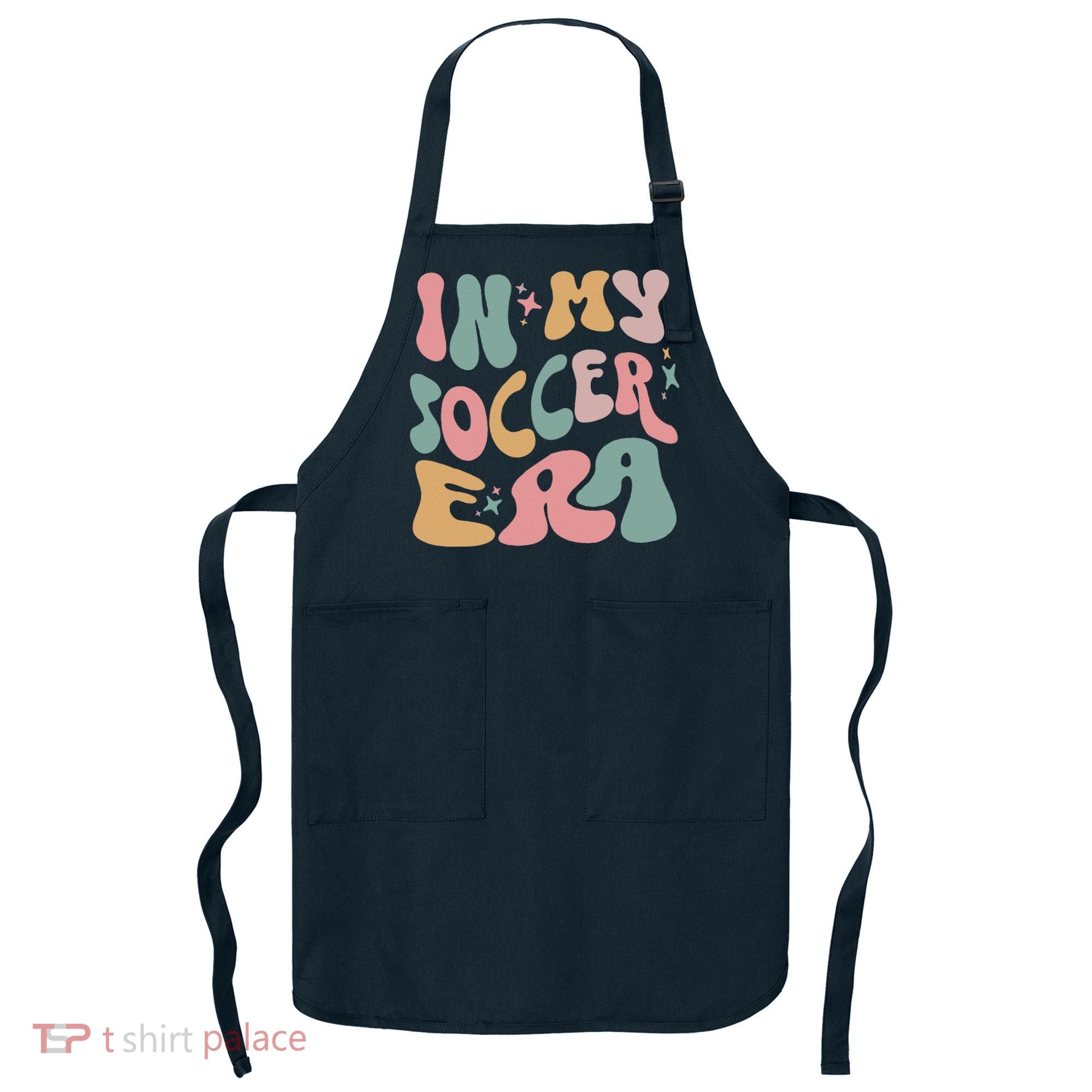 Groovy In My Soccer Era Cute Apron
