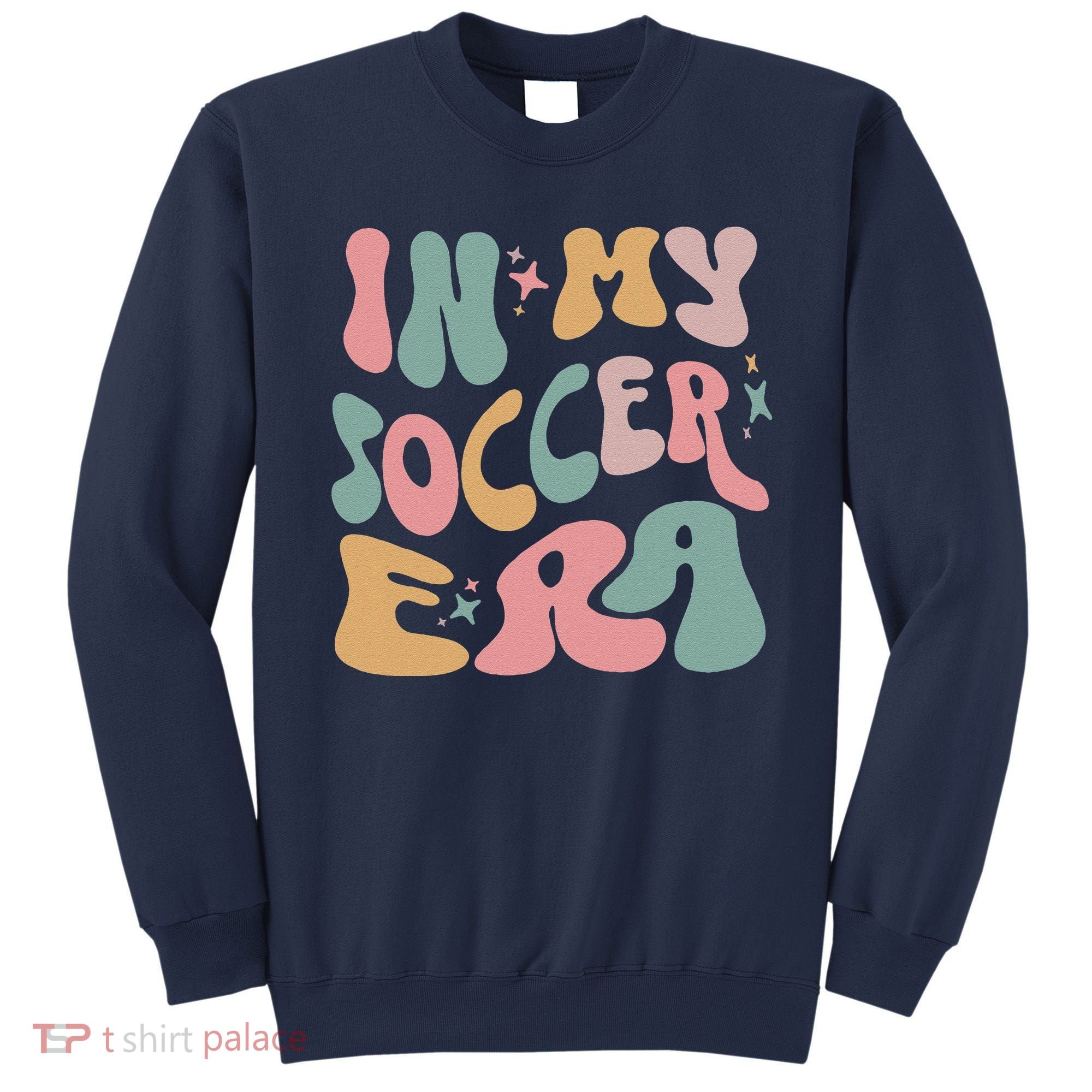 Groovy In My Soccer Era Cute Sweatshirt