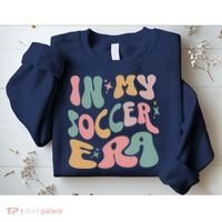Groovy In My Soccer Era Cute Sweatshirt thumb 2