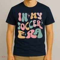 Groovy In My Soccer Era Cute T-Shirt thumb 3