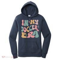 Groovy In My Soccer Era Cute Women's Hoodie thumb 0