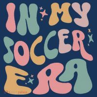 Groovy In My Soccer Era Cute Mousepad thumb 1