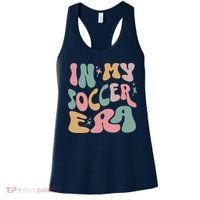 Groovy In My Soccer Era Cute Women's Tank Top thumb 0
