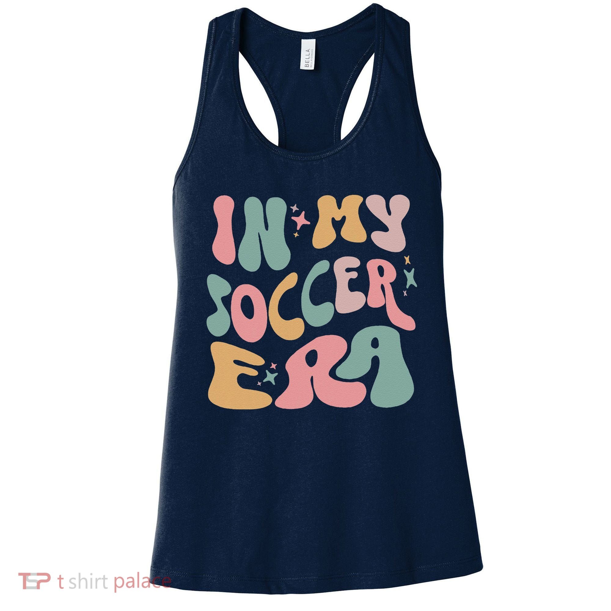 Groovy In My Soccer Era Cute Women's Tank Top