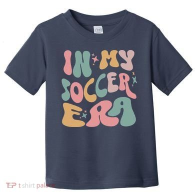 Groovy In My Soccer Era Cute Toddler T-Shirt