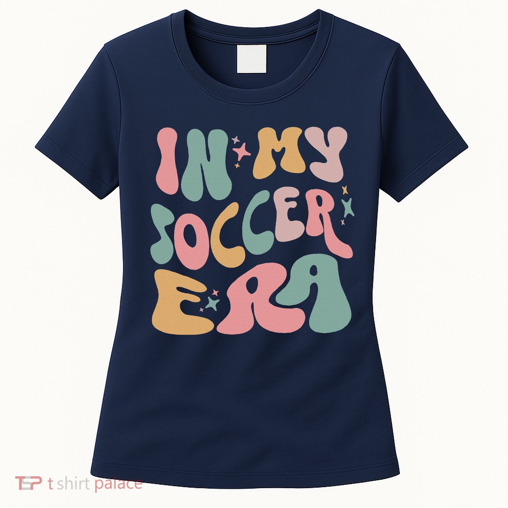Groovy In My Soccer Era Cute Women's T-Shirt