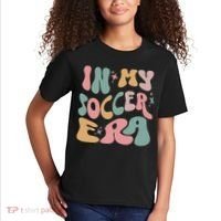 Groovy In My Soccer Era Cute Kids T-Shirt thumb 2