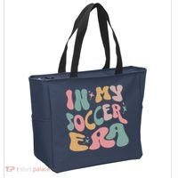 Groovy In My Soccer Era Cute Tote Bag thumb 2