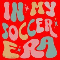 Groovy In My Soccer Era Cute Santa Hat thumb 1