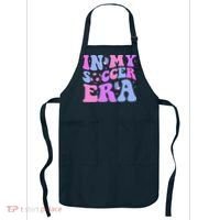 Groovy In My Soccer Era Soccer Player Cute Apron thumb 0