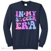 Groovy In My Soccer Era Soccer Player Cute Sweatshirt thumb 0
