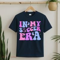 Groovy In My Soccer Era Soccer Player Cute T-Shirt thumb 2