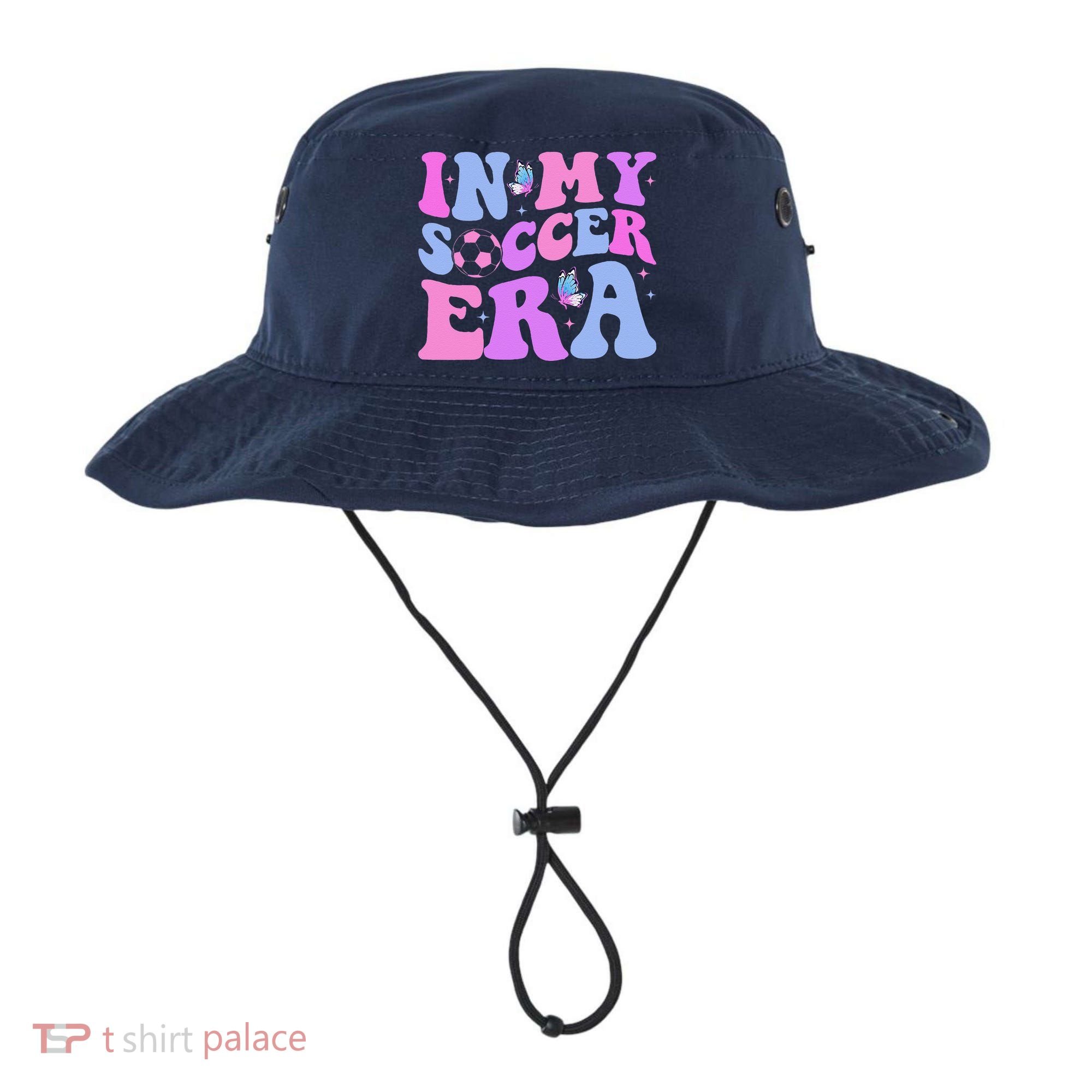 Groovy In My Soccer Era Soccer Player Cute Bucket Hat