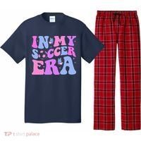 Groovy In My Soccer Era Soccer Player Cute Pajama Set thumb 0