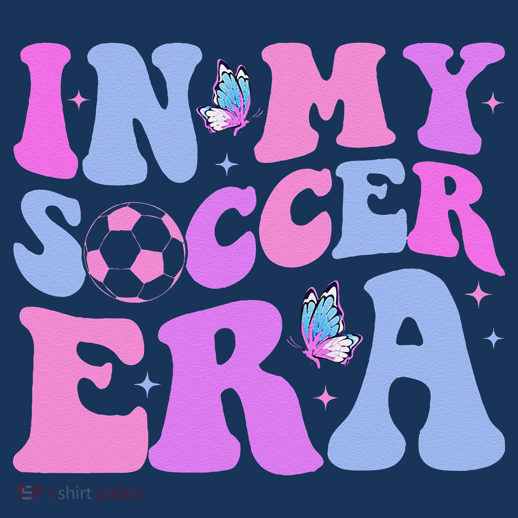 Groovy In My Soccer Era Soccer Player Cute Women's Hoodie
