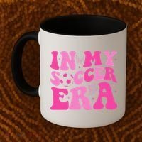 Groovy In My Soccer Era Soccer Player Coffee Mug thumb 2