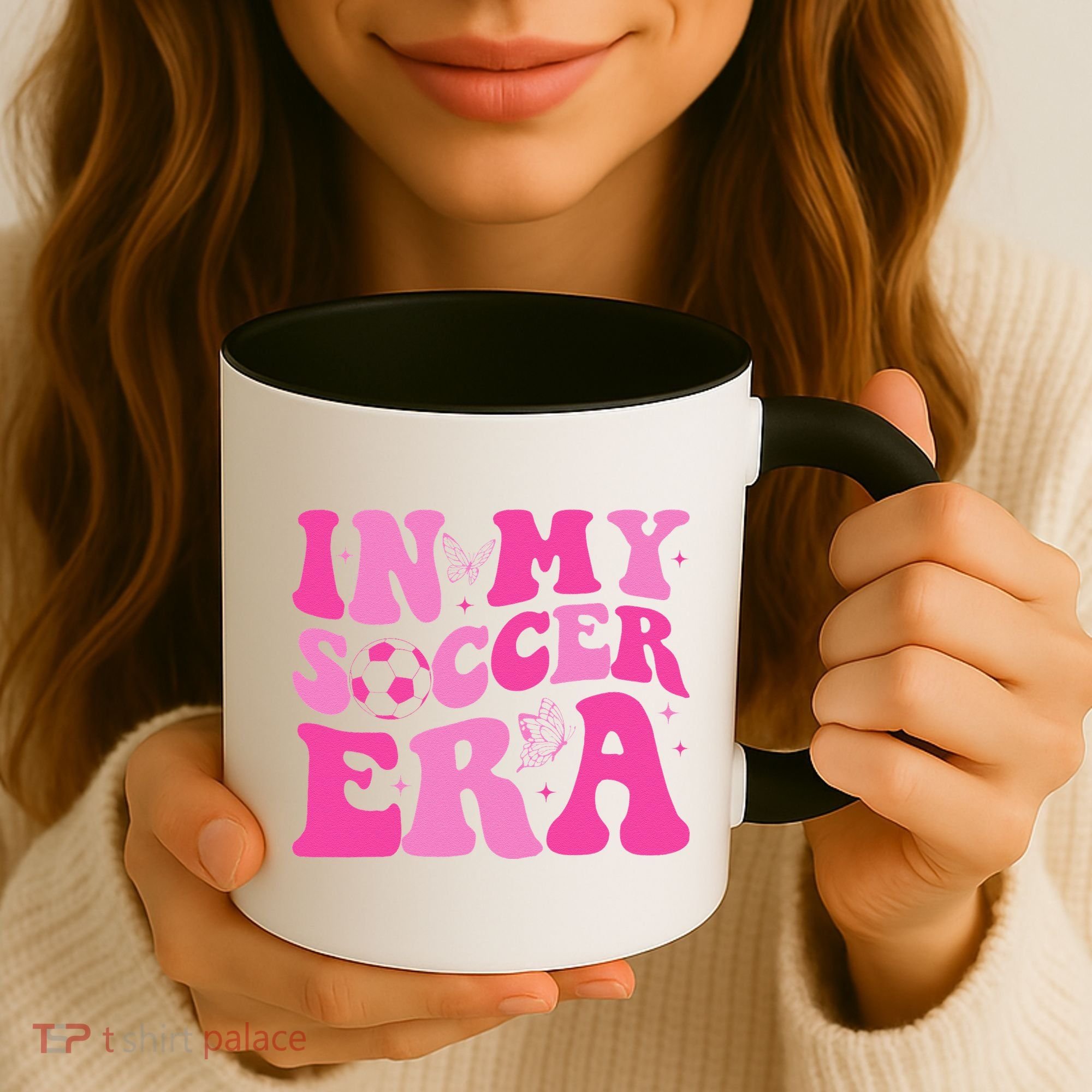 Groovy In My Soccer Era Soccer Player Coffee Mug