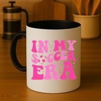 Groovy In My Soccer Era Soccer Player Coffee Mug thumb 4
