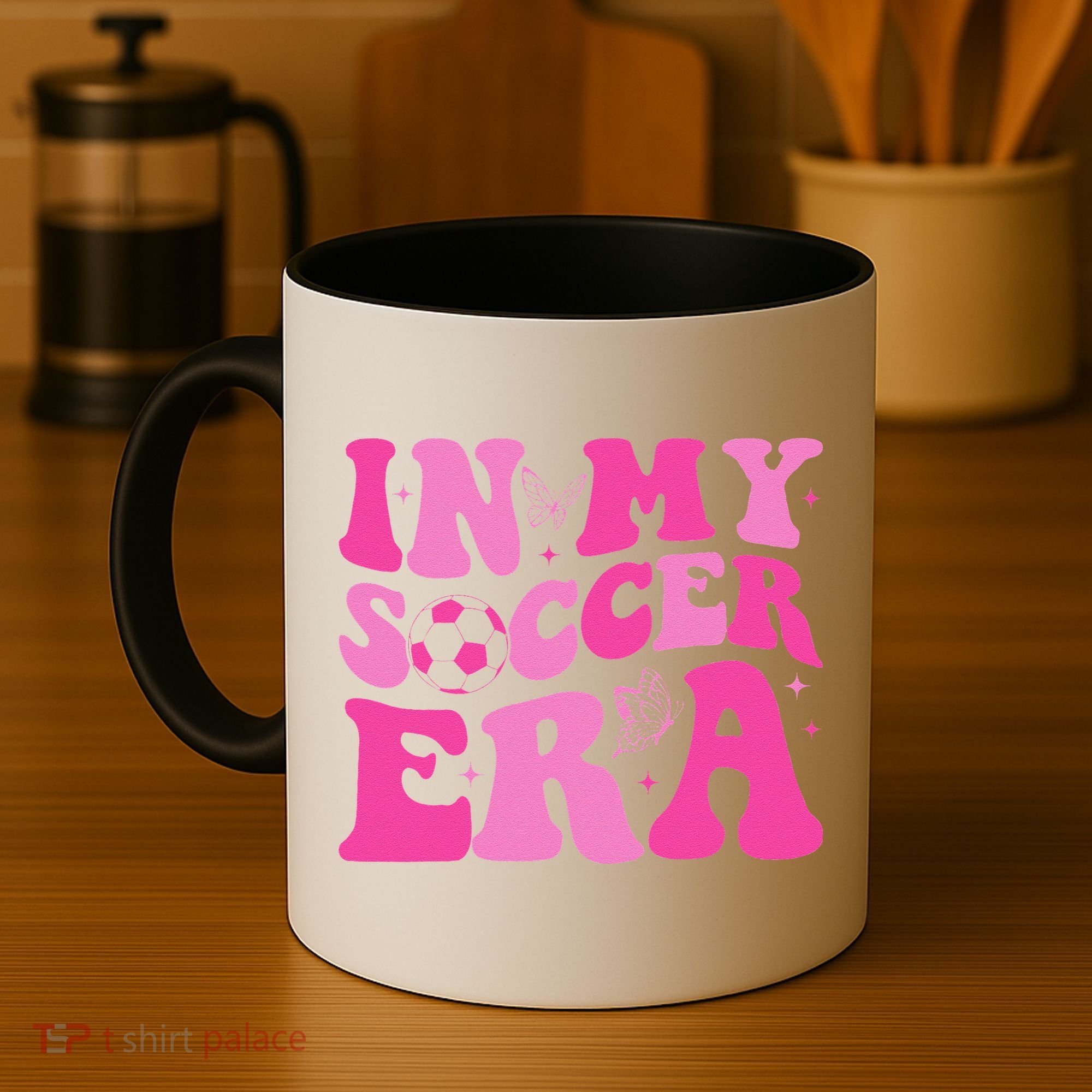 Groovy In My Soccer Era Soccer Player Coffee Mug