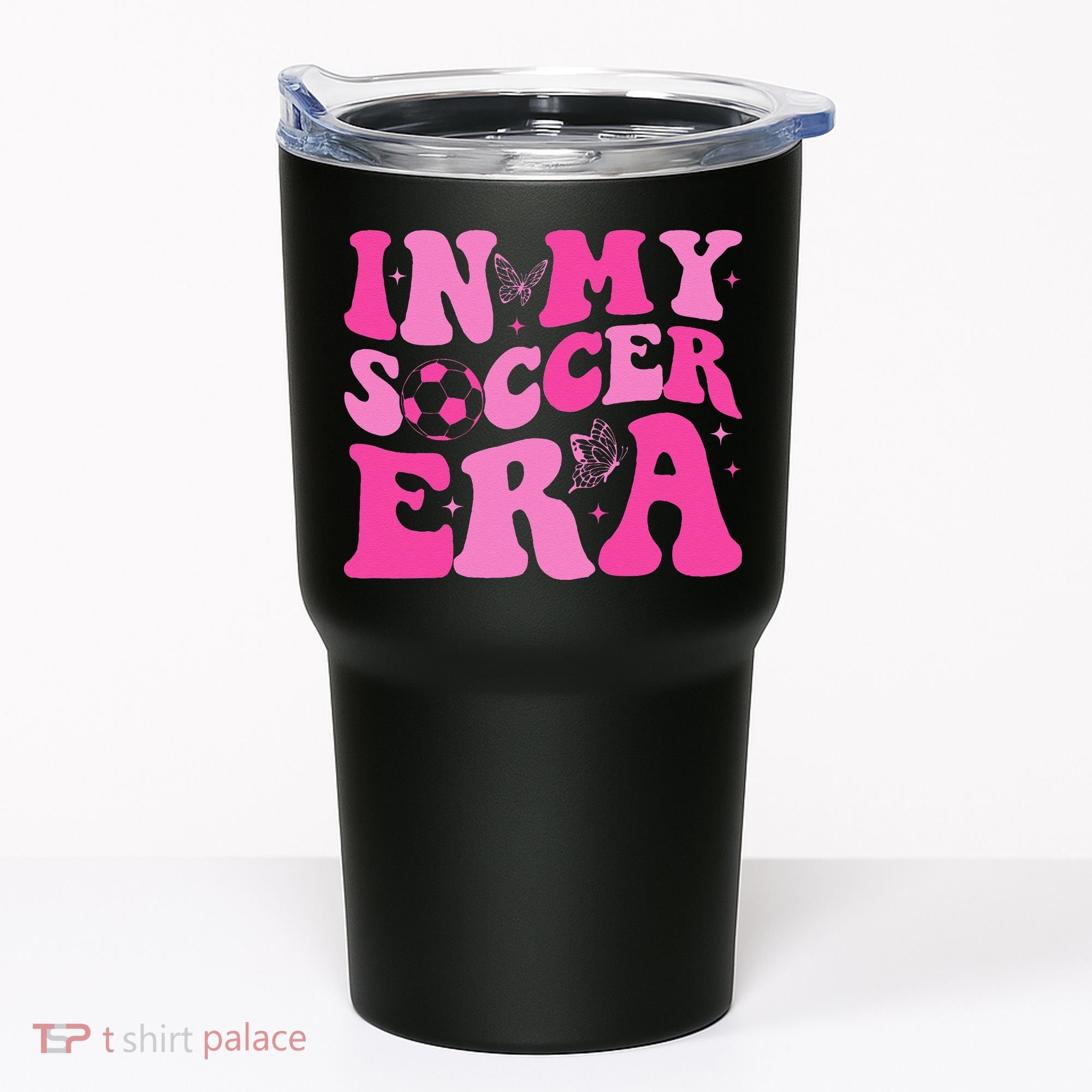 Groovy In My Soccer Era Soccer Player Tumbler