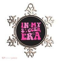 Groovy In My Soccer Era Soccer Player Ornament thumb 0