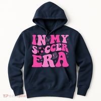 Groovy In My Soccer Era Soccer Player Hoodie thumb 0