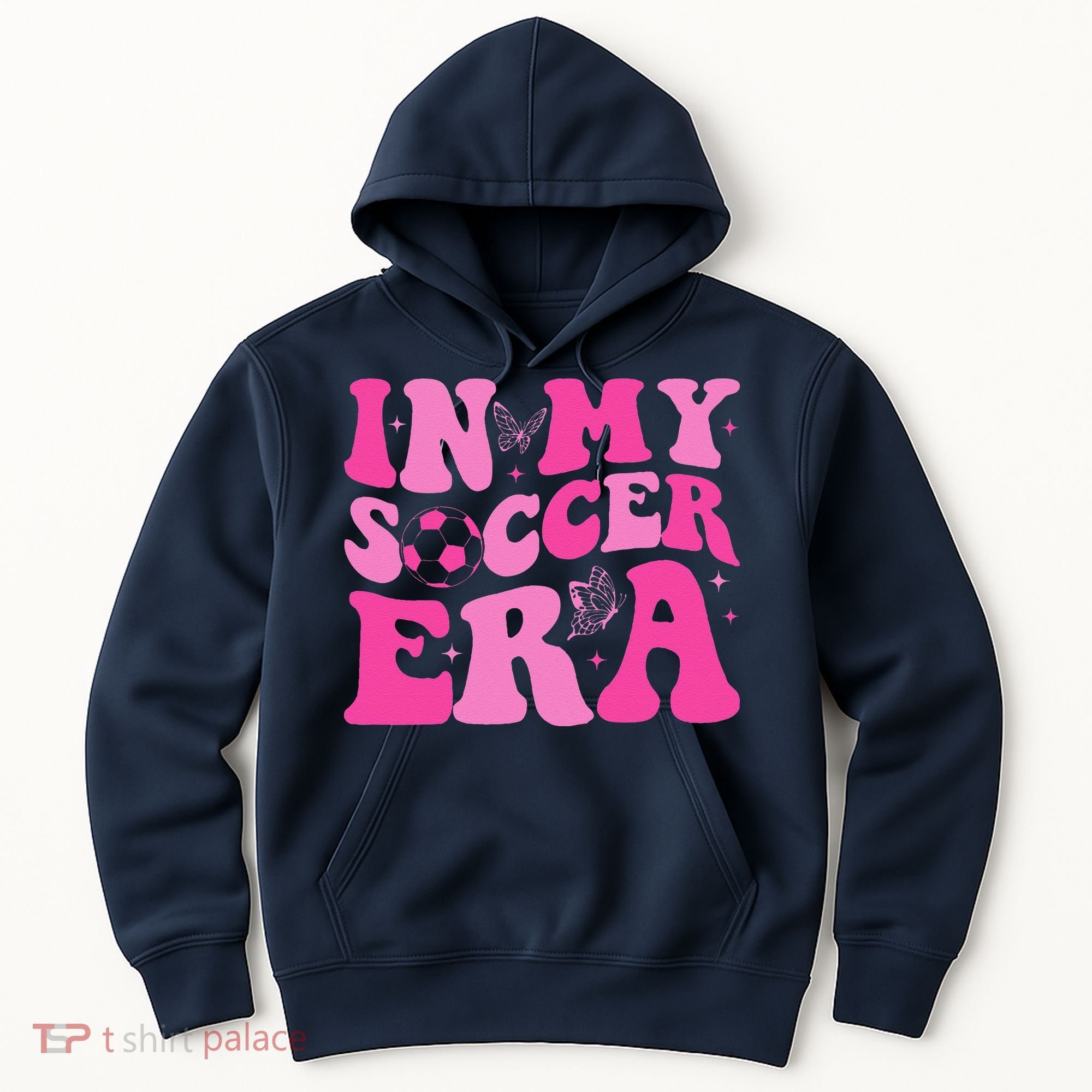 Groovy In My Soccer Era Soccer Player Hoodie