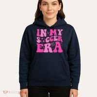 Groovy In My Soccer Era Soccer Player Hoodie thumb 5