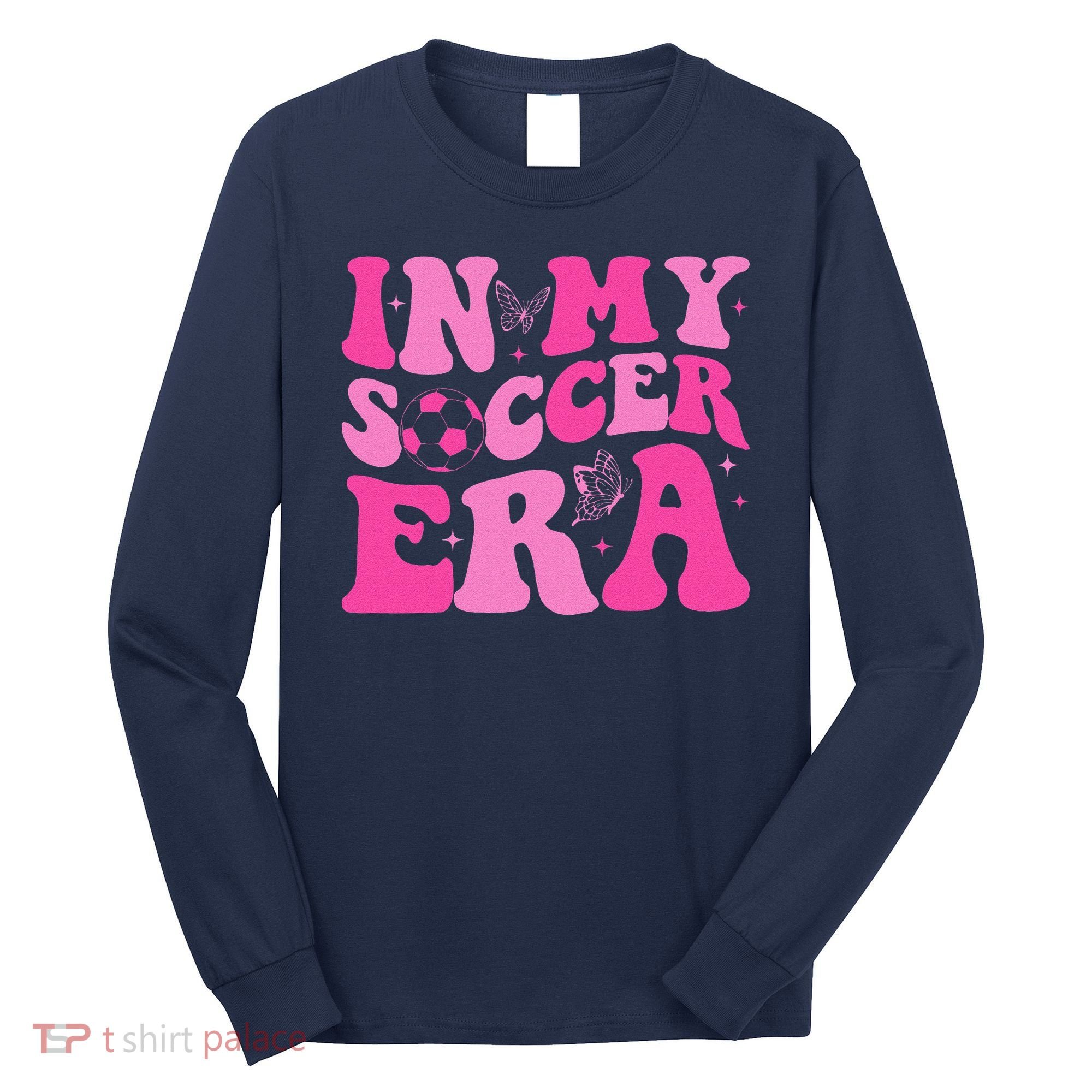 Groovy In My Soccer Era Soccer Player Long Sleeve Shirt