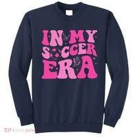 Groovy In My Soccer Era Soccer Player Sweatshirt thumb 0