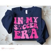 Groovy In My Soccer Era Soccer Player Sweatshirt thumb 2