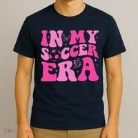 Groovy In My Soccer Era Soccer Player T-Shirt thumb 3
